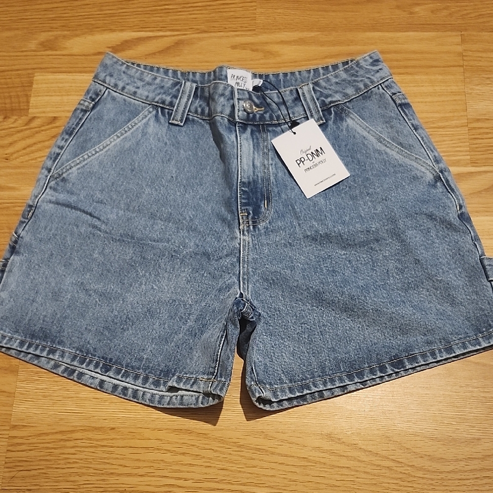 Princess Polly Blue Jean Shorts Classic Denim Style